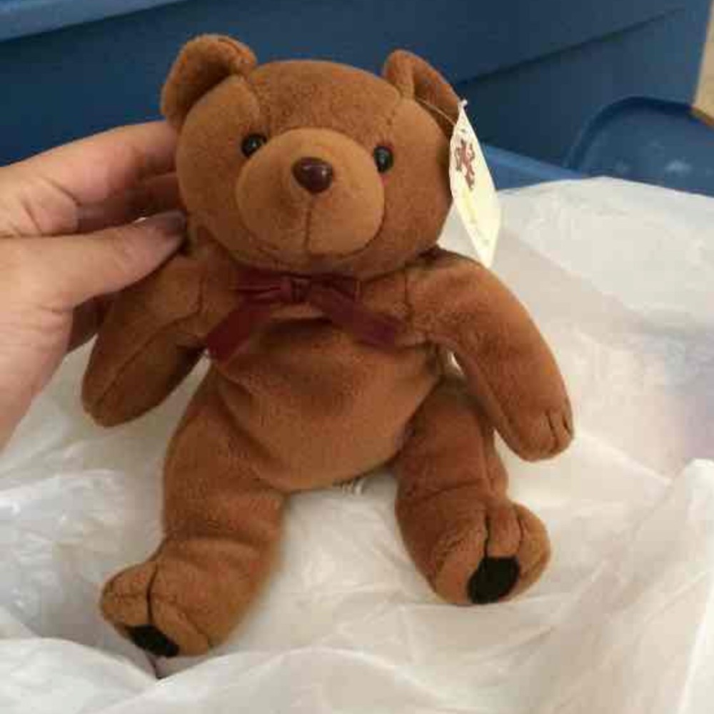 Brown beanie bear